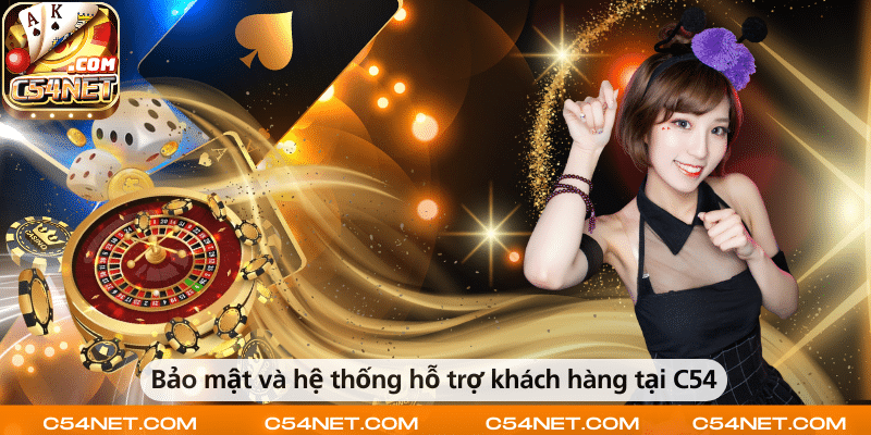 Chính sách bảo mật và dịch vụ hỗ trợ khách hàng chuyên nghiệp tại C54.